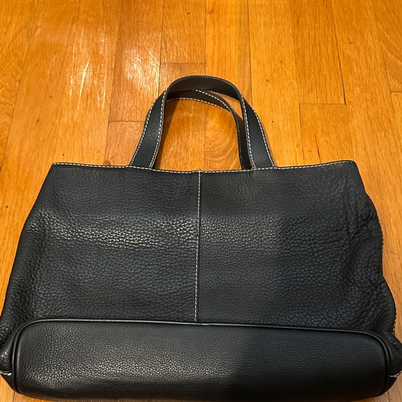 Burberry Black Leather Satchel - Picture 10 of 16